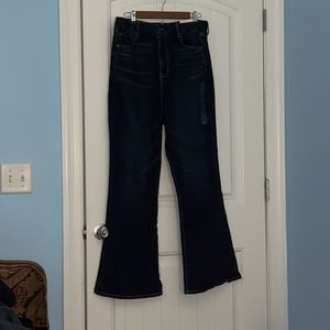 NWT American Eagle Curvy Highest Rise Flare Jeans 16